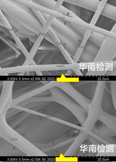 SEM電鏡如何測量直徑