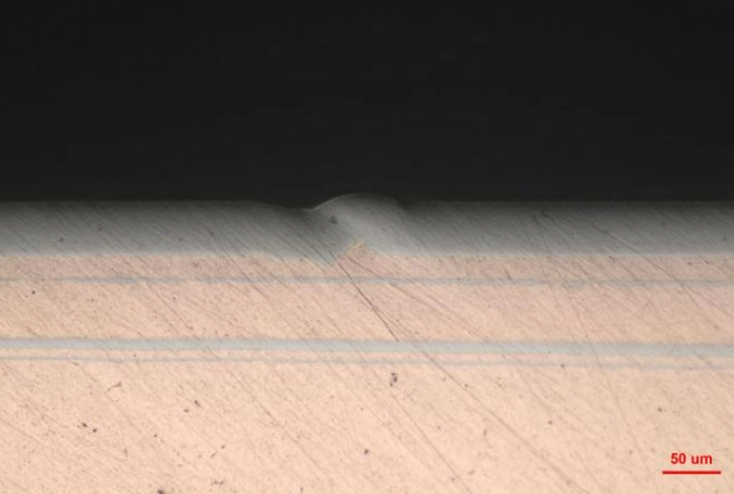 銅電鍍制品切片分析 銅電鍍制品切片分析