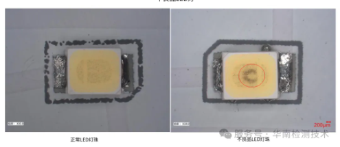 白光LED燈變藍失效分析 白光LED燈變藍失效分析