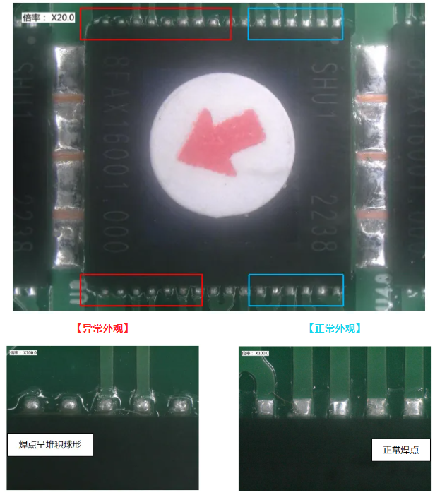 PCBA焊接潤濕不良分析 PCBA焊接潤濕不良分析