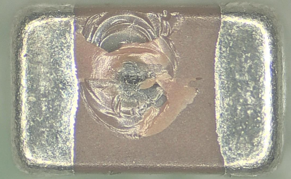 貼片電容失效分析電壓擊穿