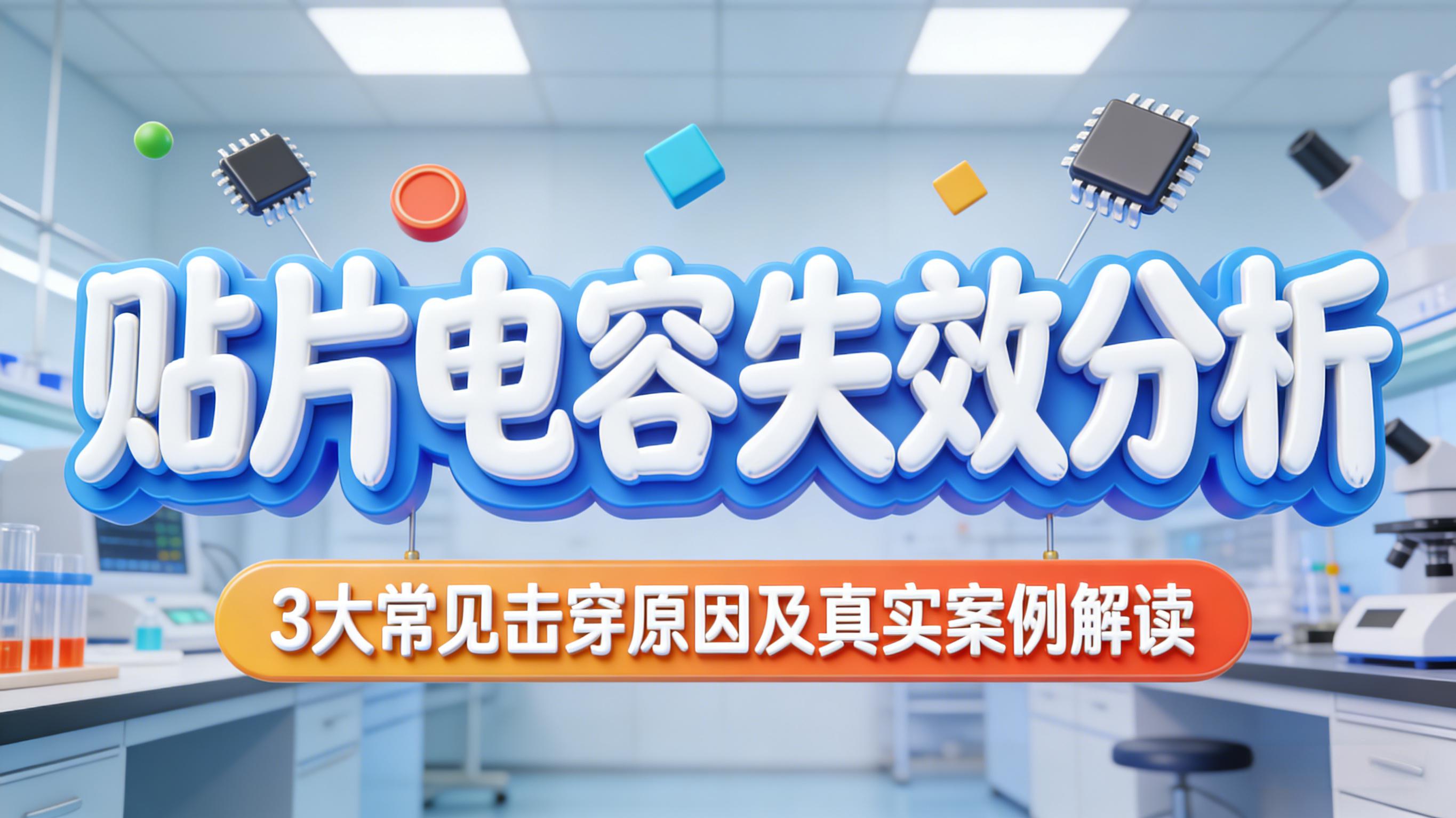 貼片電容失效分析：3大常見擊穿原因及真實案例解讀